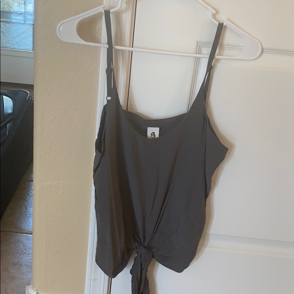 Vici Gray camisole brand is Flawless